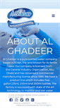 Mobile Screenshot of alghadeerwater.com